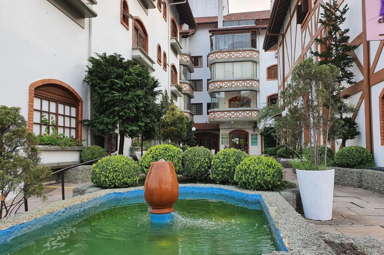 Ap. De 4 Quartos Com Ar A 150M Da Rua Coberta Gramado Extérieur photo