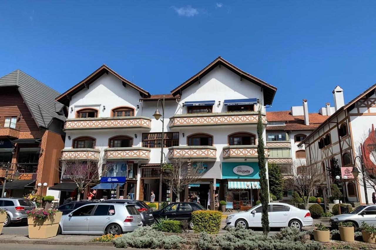Ap. De 4 Quartos Com Ar A 150M Da Rua Coberta Gramado Extérieur photo